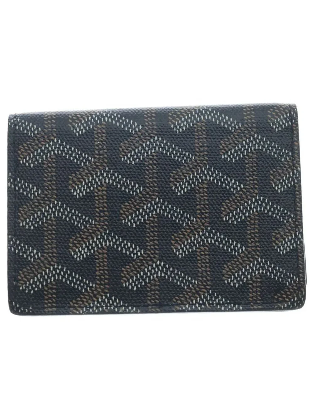 Goyard Malesherbes Card Wallet Flap Case Brown